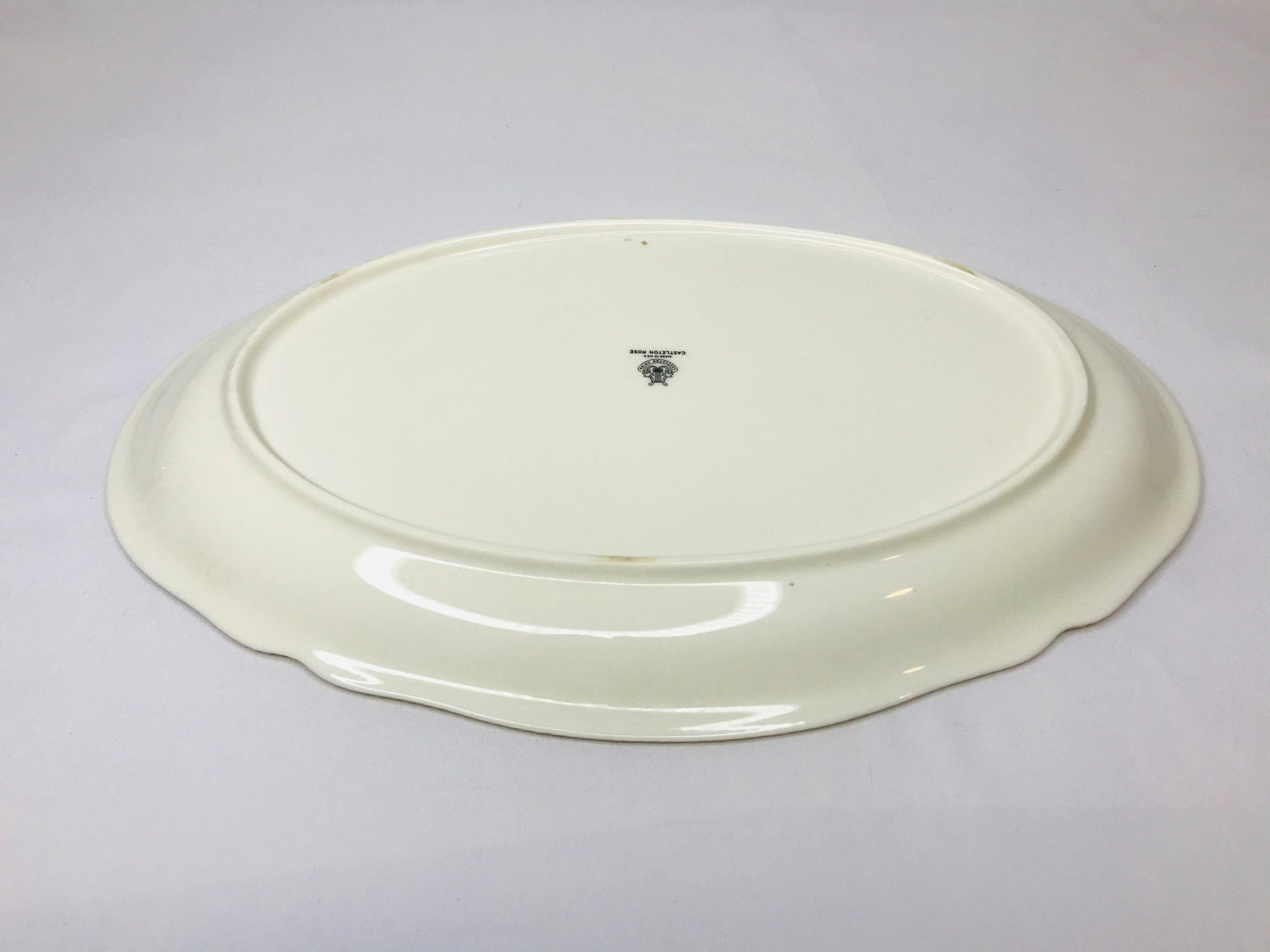 Castleton china castleton rose oval serving platter