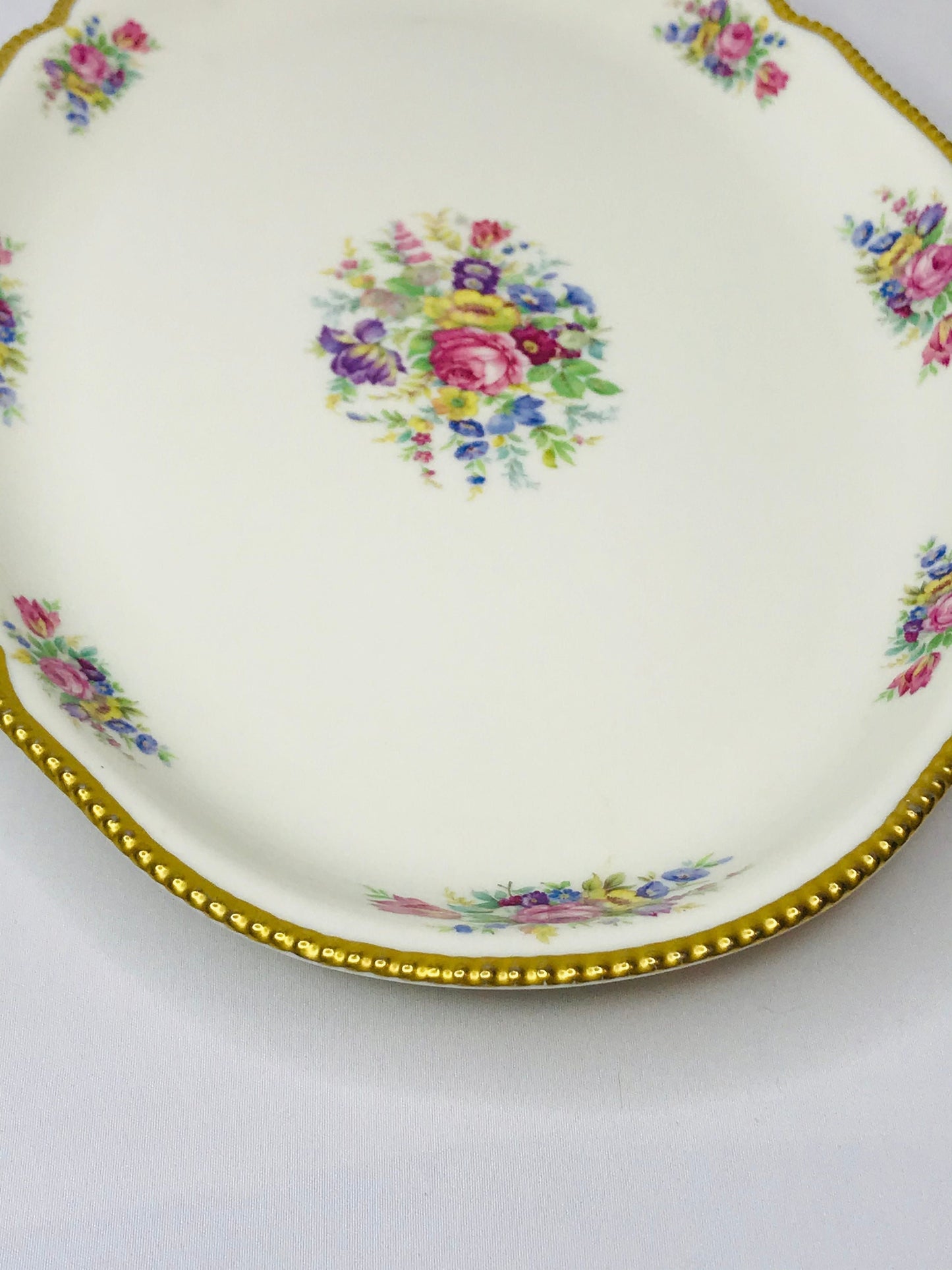 Castleton china castleton rose oval serving platter