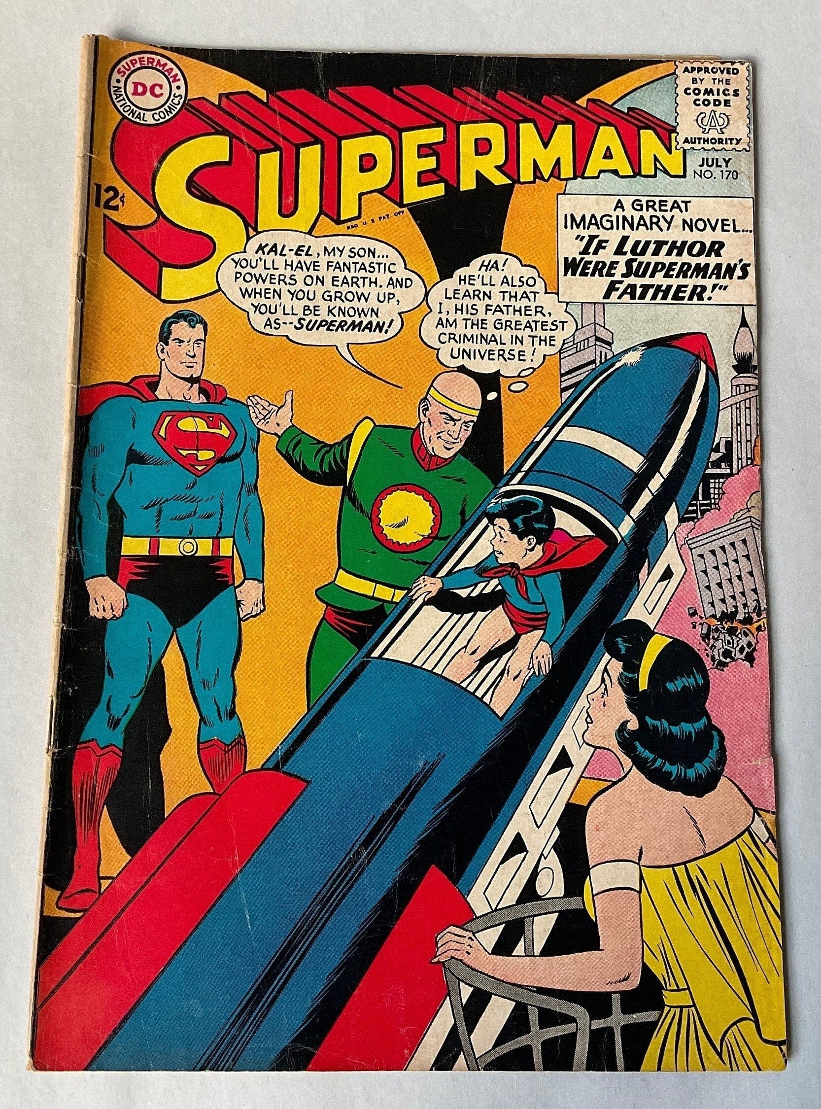 Superman DC Comics 1961-1964 - Superman July #170