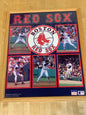 1988 Red Sox poster of Boggs ,Evans ,Hurst ,Greenwell ,and Clemons