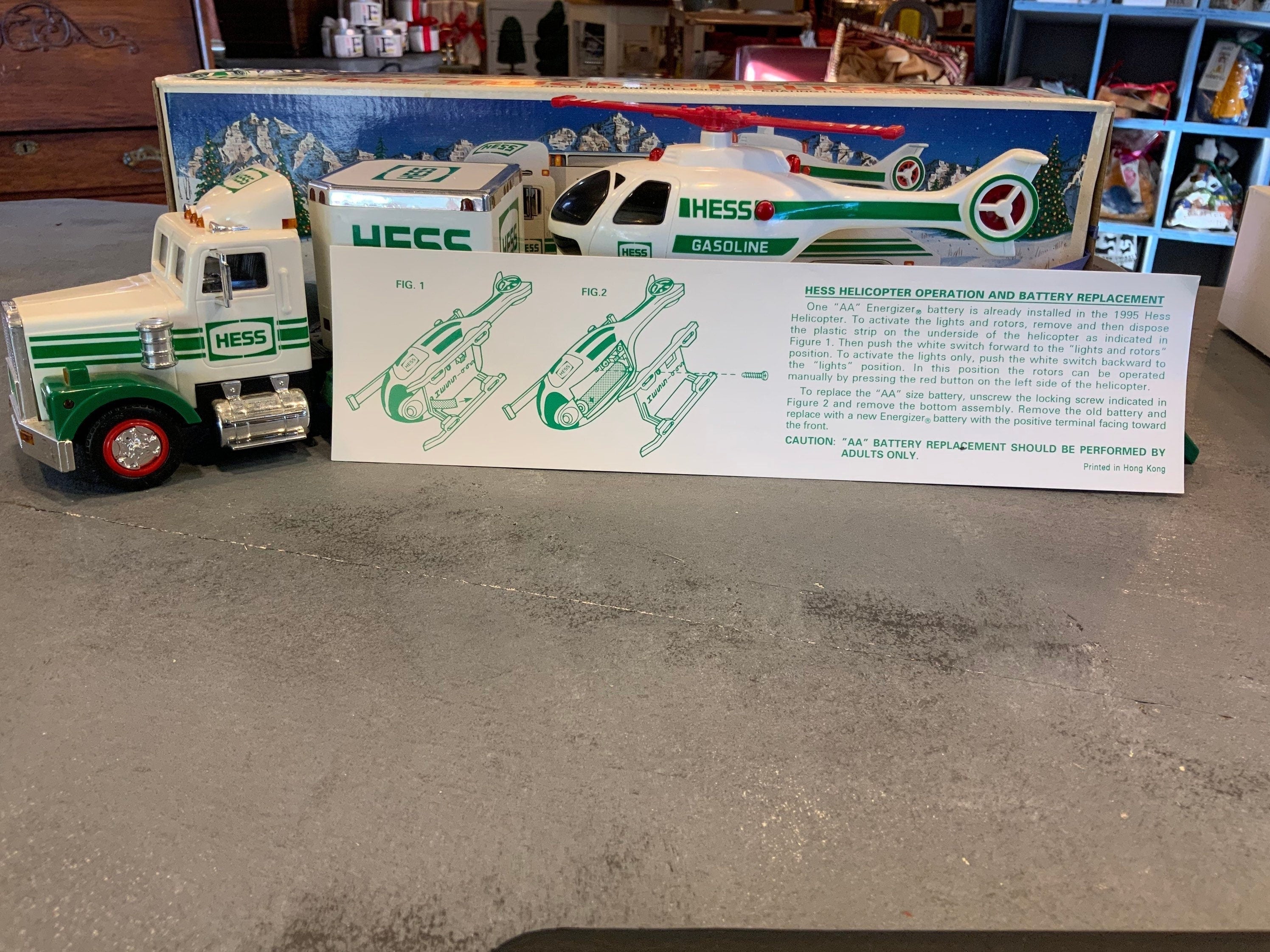 1990 s HESS Trucks and Cars Christmas Collectibles