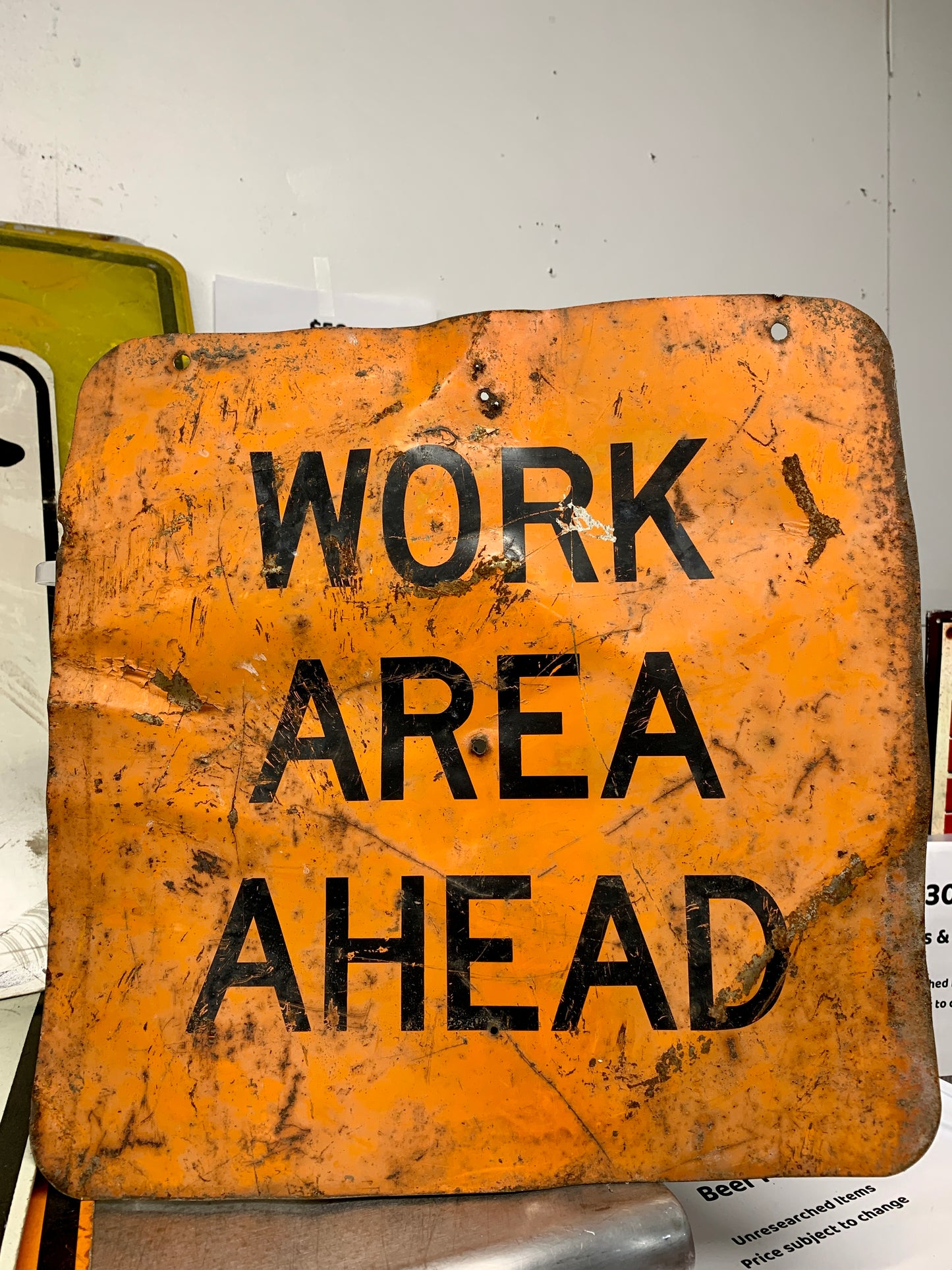 Retired Road Signs - Detour / Stop / Speed Limit 25