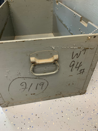 OLD MILITARY LOCKER