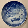 Vintage B&G Copenhagen porcelain Jule After plates