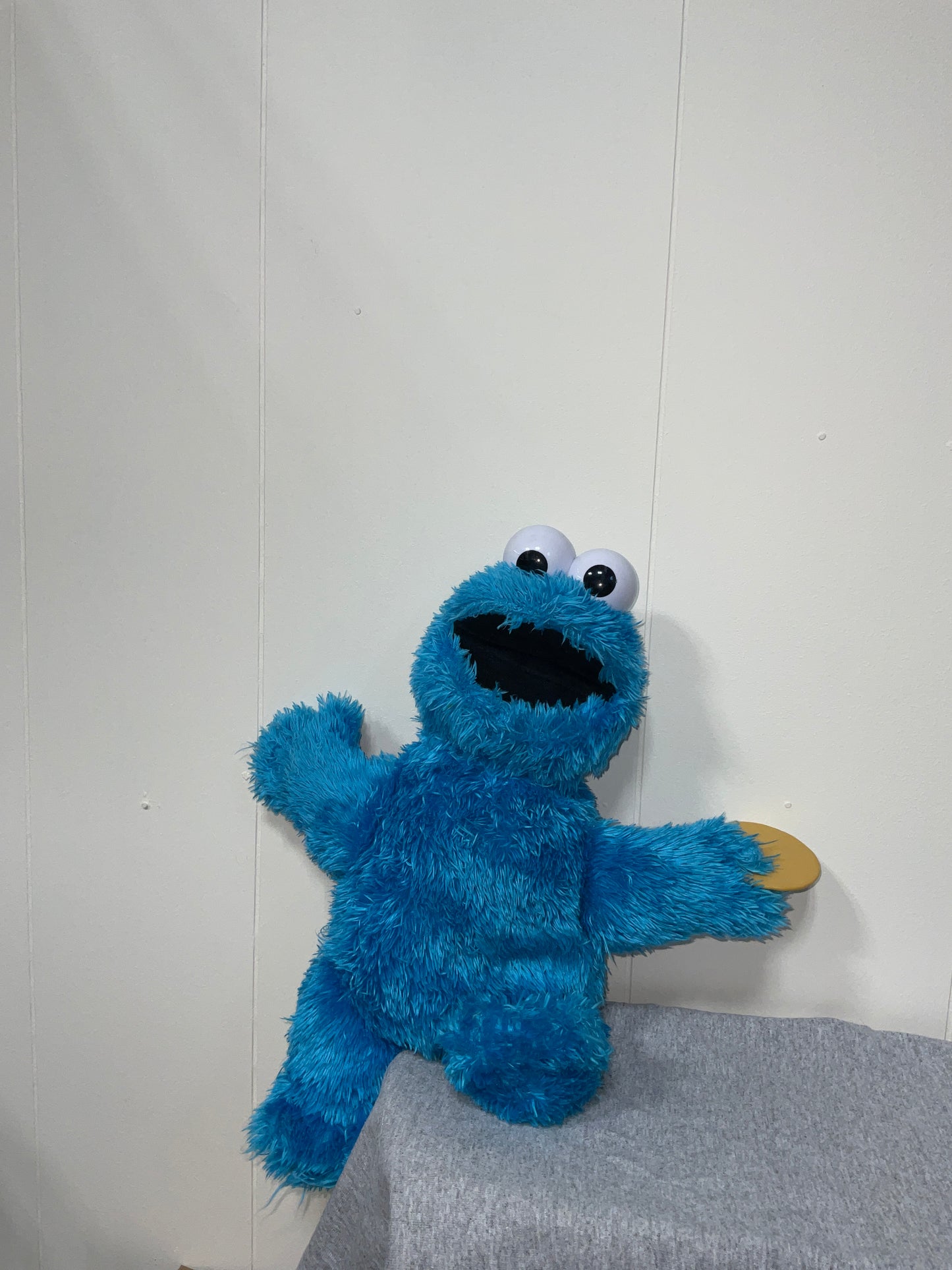 Feed Me Cookie Monster Talking Vibrating 14” Sesame Street Plush Hasbro 2017