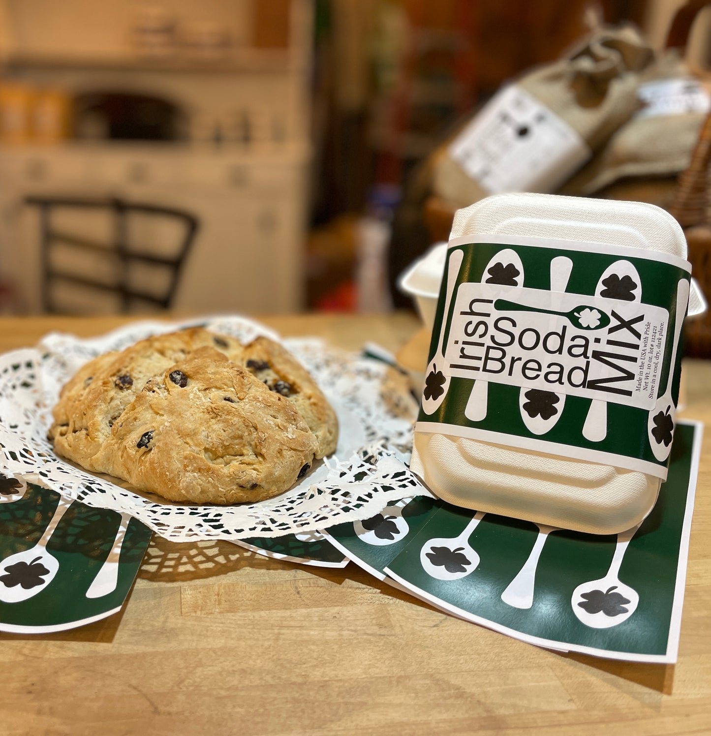 Quick Breads Inspired by our travels in Ireland - Irish Soda Bread and Cranberry Herb Scones