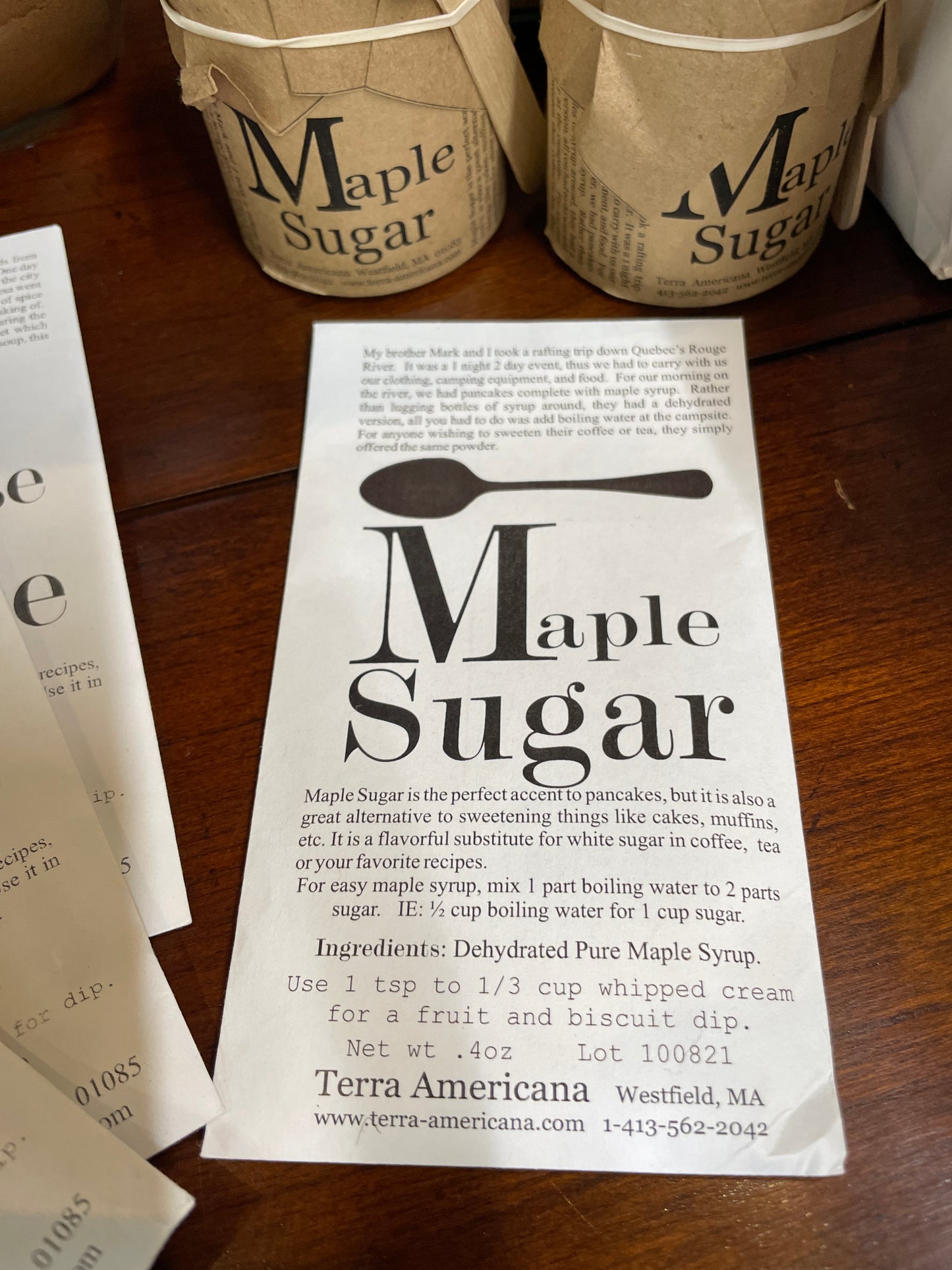 Maple Sugar