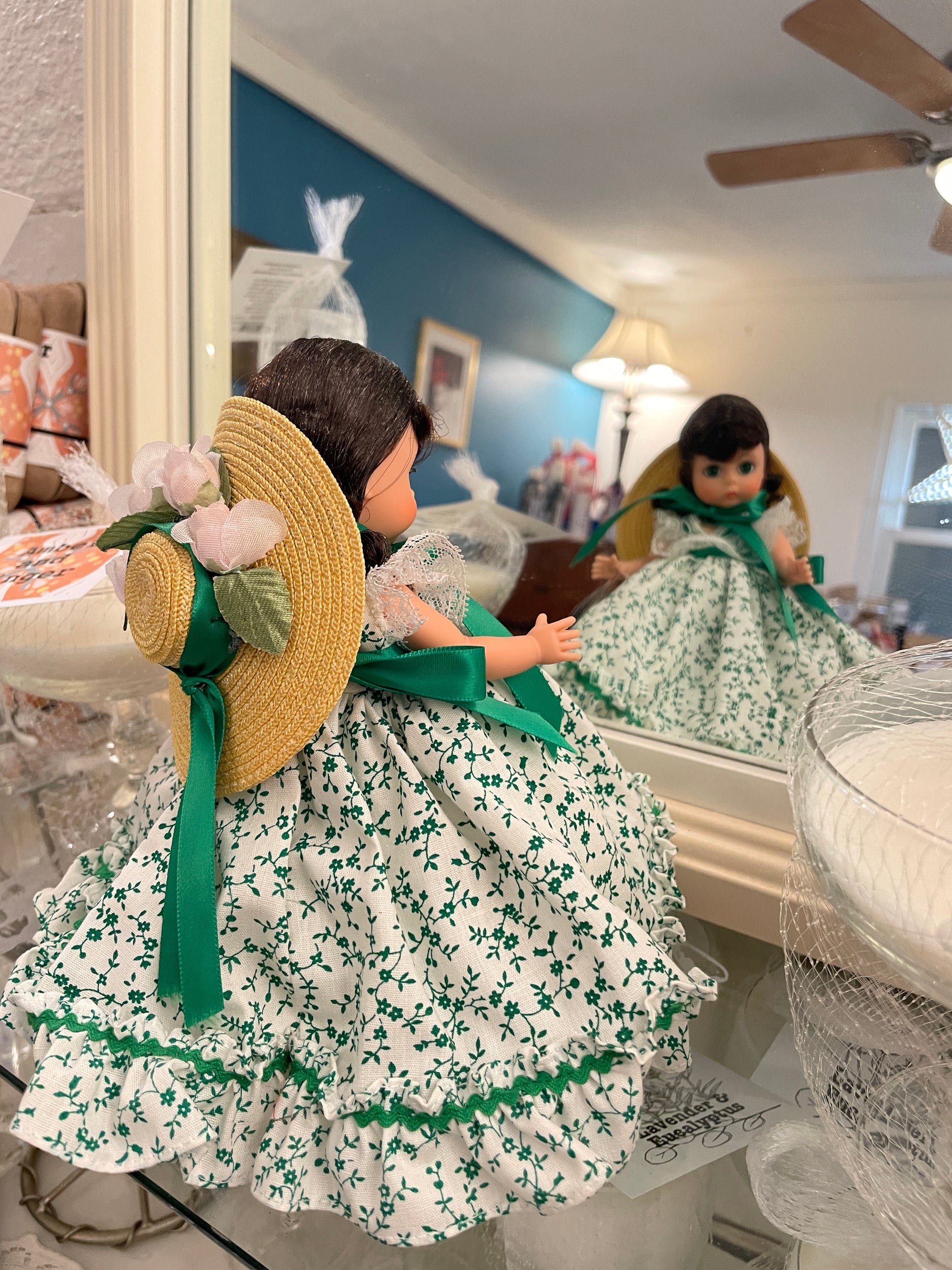 Vintage Madame Alexander - Scarlet O'Hara Doll - Gone With the Wind 8" Terra Americana Vintage Madame Alexander - Scarlet O'Hara Doll - Gone With the Wind 8" Terra Americana