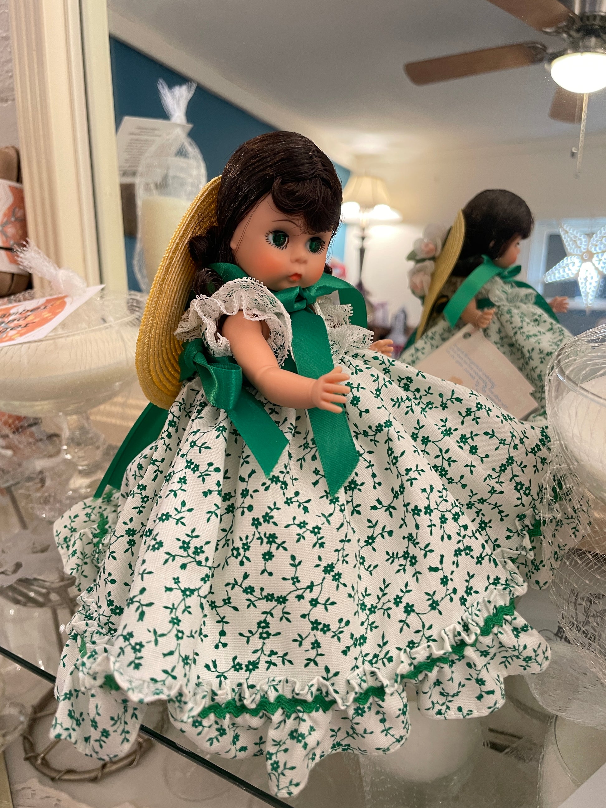 Vintage Madame Alexander - Scarlet O'Hara Doll - Gone With the Wind 8" Terra Americana Vintage Madame Alexander - Scarlet O'Hara Doll - Gone With the Wind 8" Terra Americana