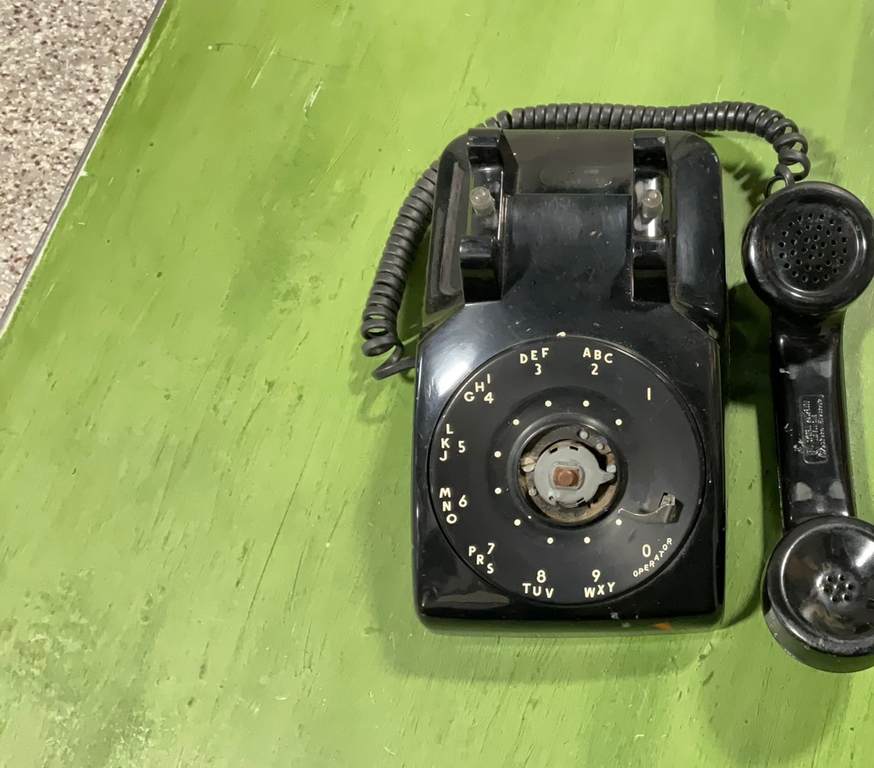 Vintage Bell hot System Rotary Wall Telephone